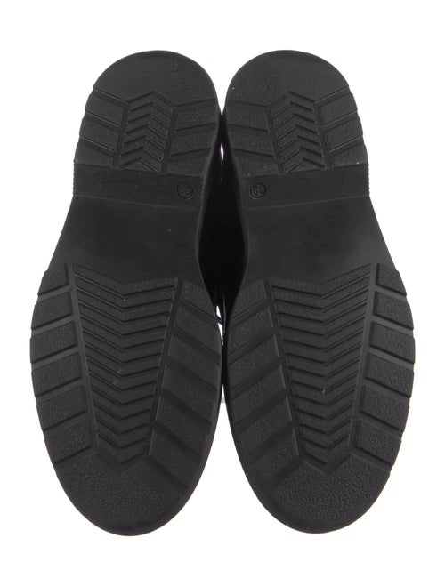 Maje Leather Combat Boots