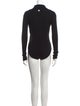 Maje Wool Long Sleeve Bodysuit
