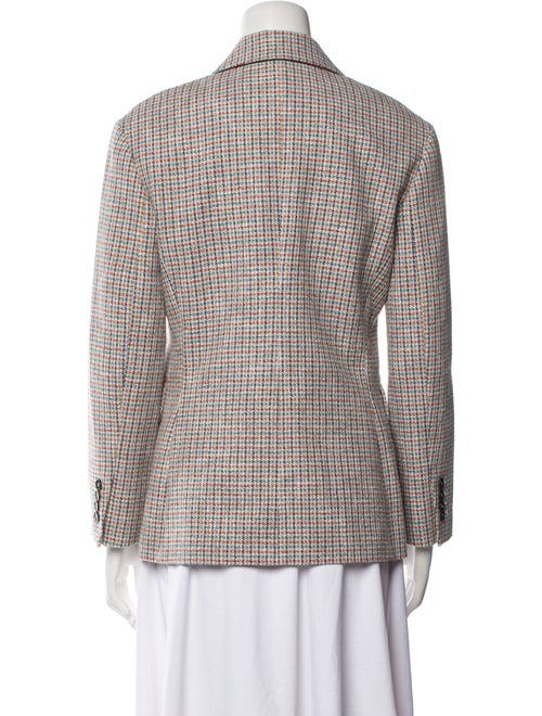 Maje Houndstooth Print Blazer