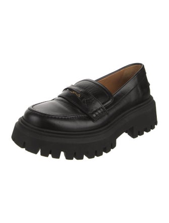 Maje Leather Loafers