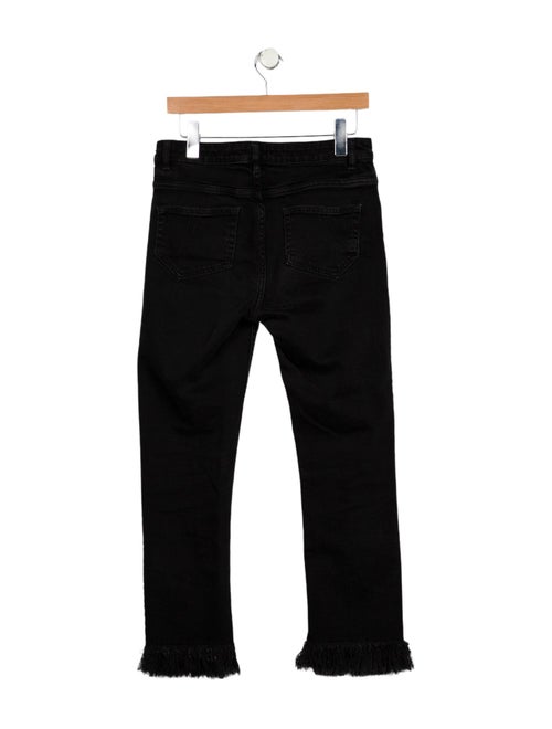 Maje High-Rise Straight Leg Jeans