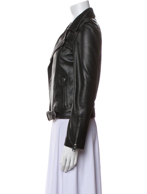 Maje Leather Biker Jacket