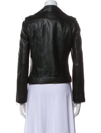 Maje Leather Biker Jacket