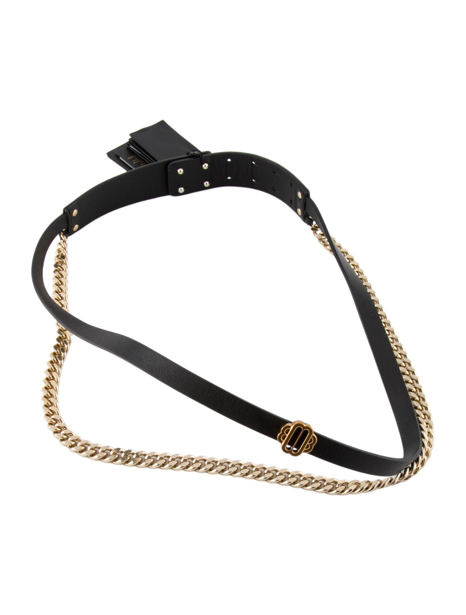 Maje Skinny Leather Waist Belt w/ Tags