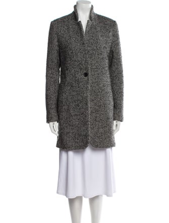 Maje Wool Tweed Pattern Jacket