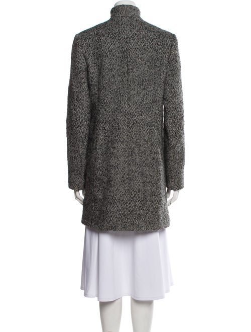 Maje Wool Tweed Pattern Jacket