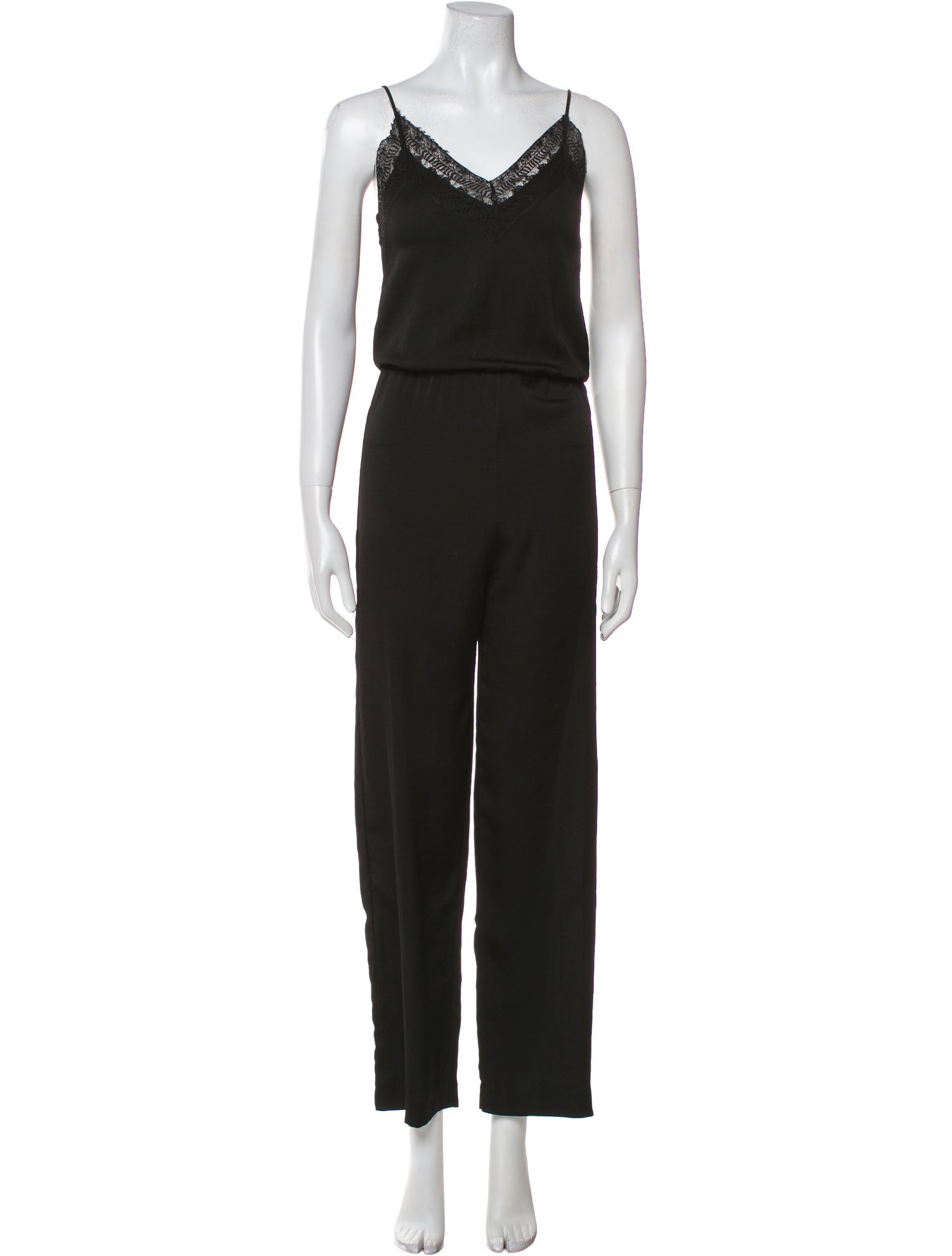 Maje V-Neck Jumpsuit