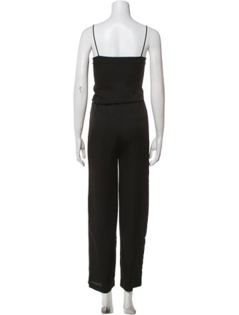 Maje V-Neck Jumpsuit