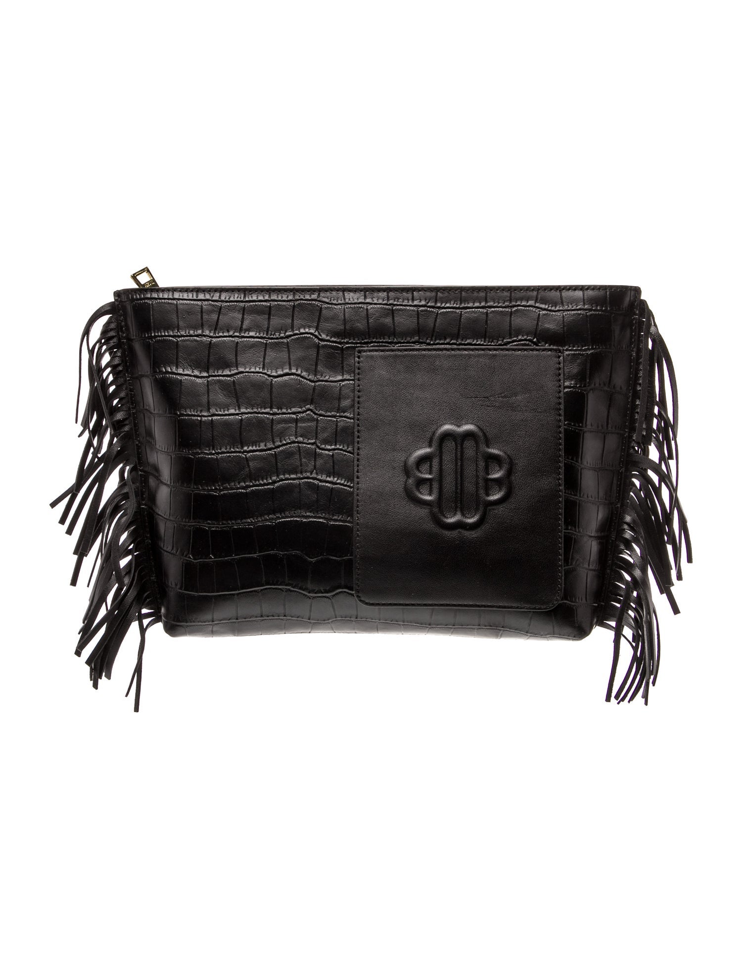 Maje Leather Clutch