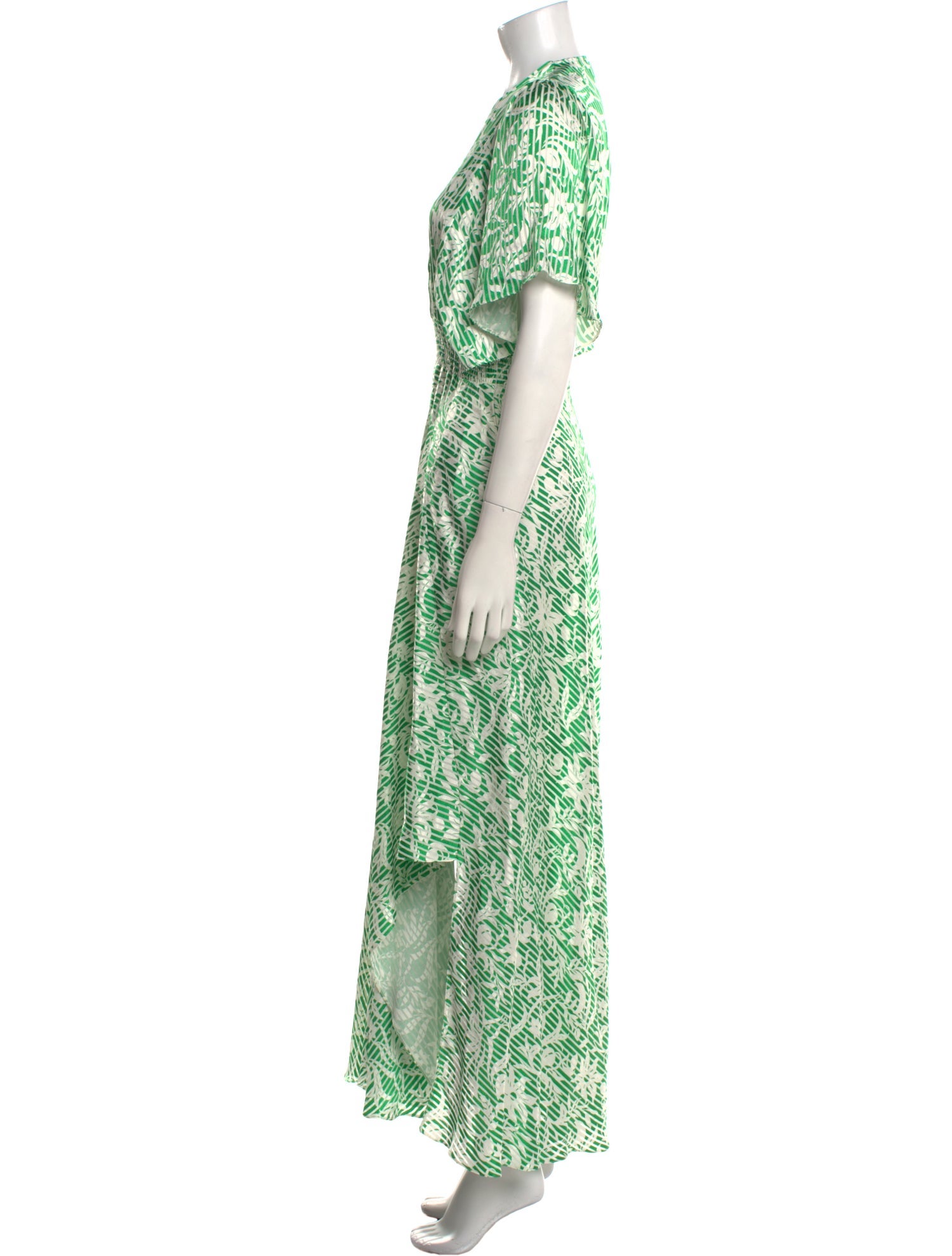 Maje Printed Long Dress
