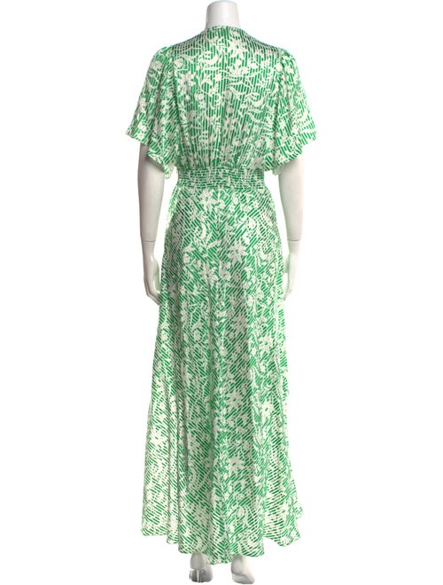 Maje Printed Long Dress