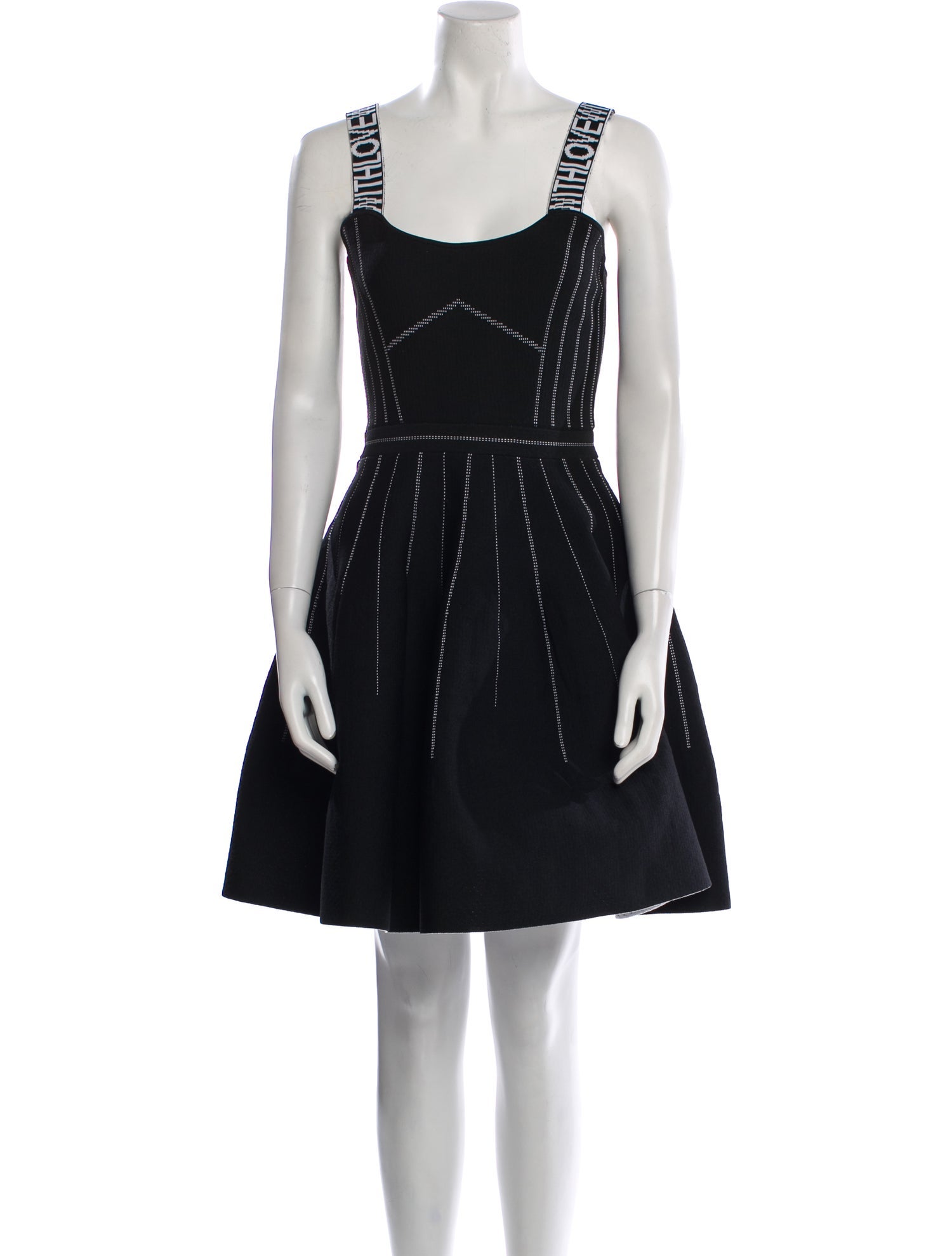 Maje Striped Mini Dress