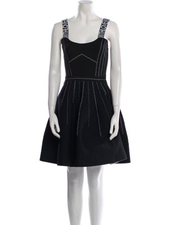 Maje Striped Mini Dress