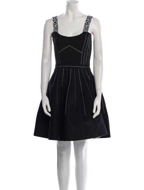 Maje Striped Mini Dress