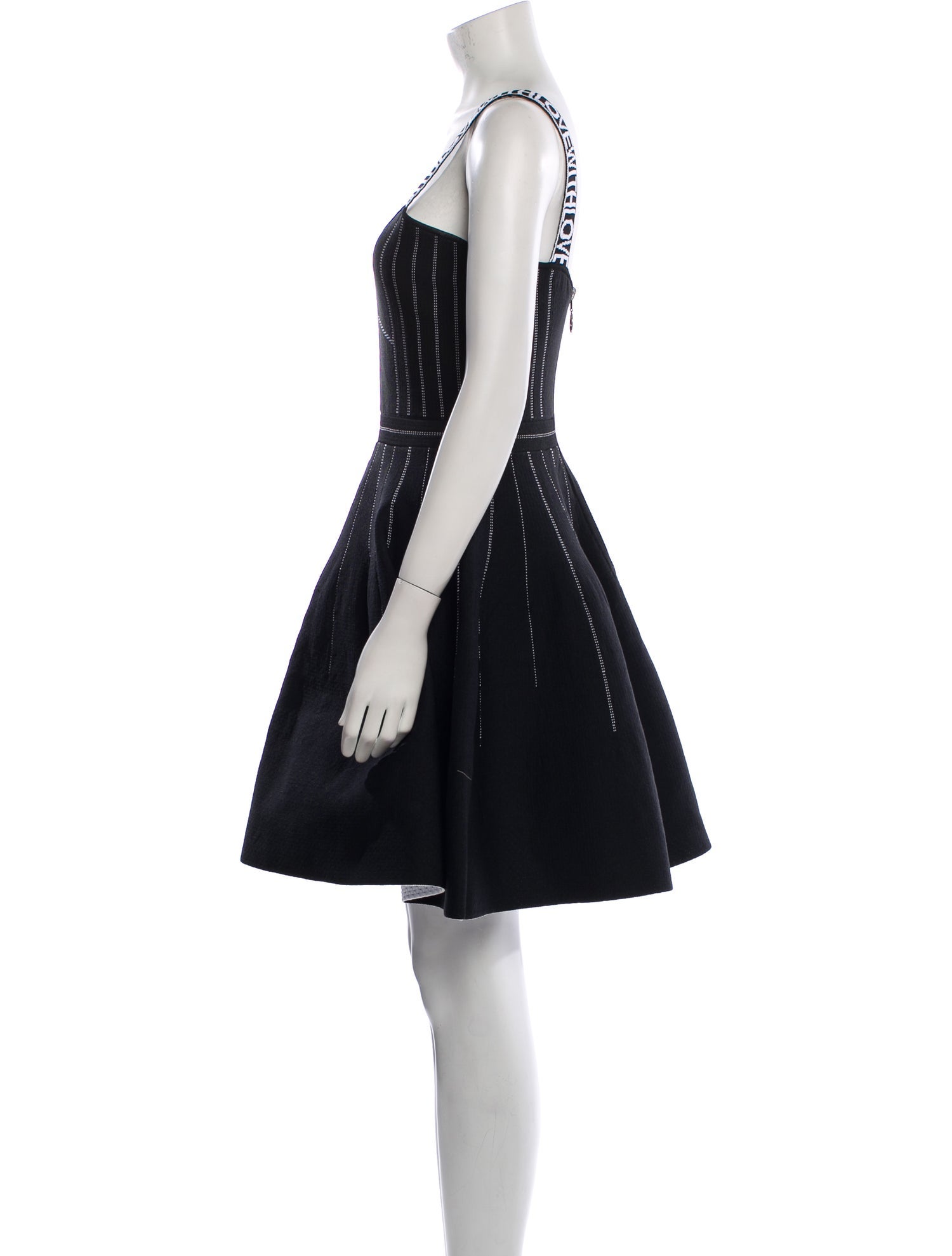 Maje Striped Mini Dress