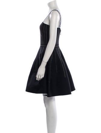 Maje Striped Mini Dress