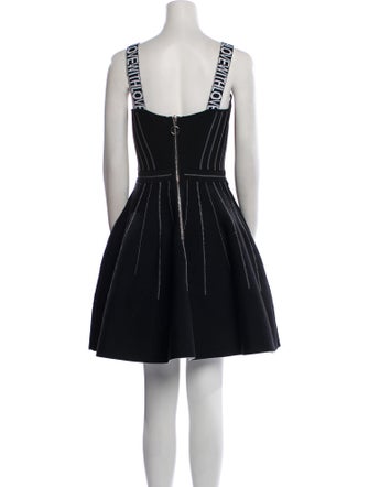 Maje Striped Mini Dress