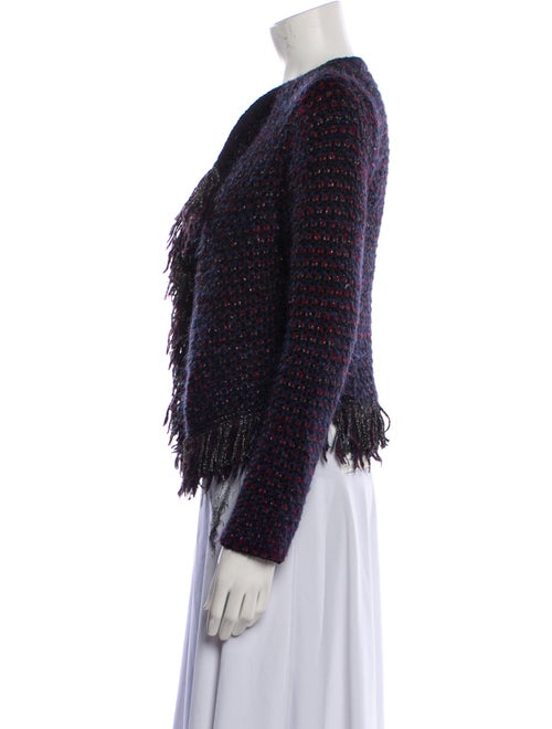 Maje Tweed Pattern Evening Jacket