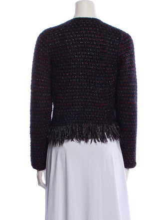 Maje Tweed Pattern Evening Jacket