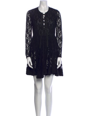 Maje Printed Mini Dress