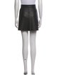 Maje Leather Mini Skirt