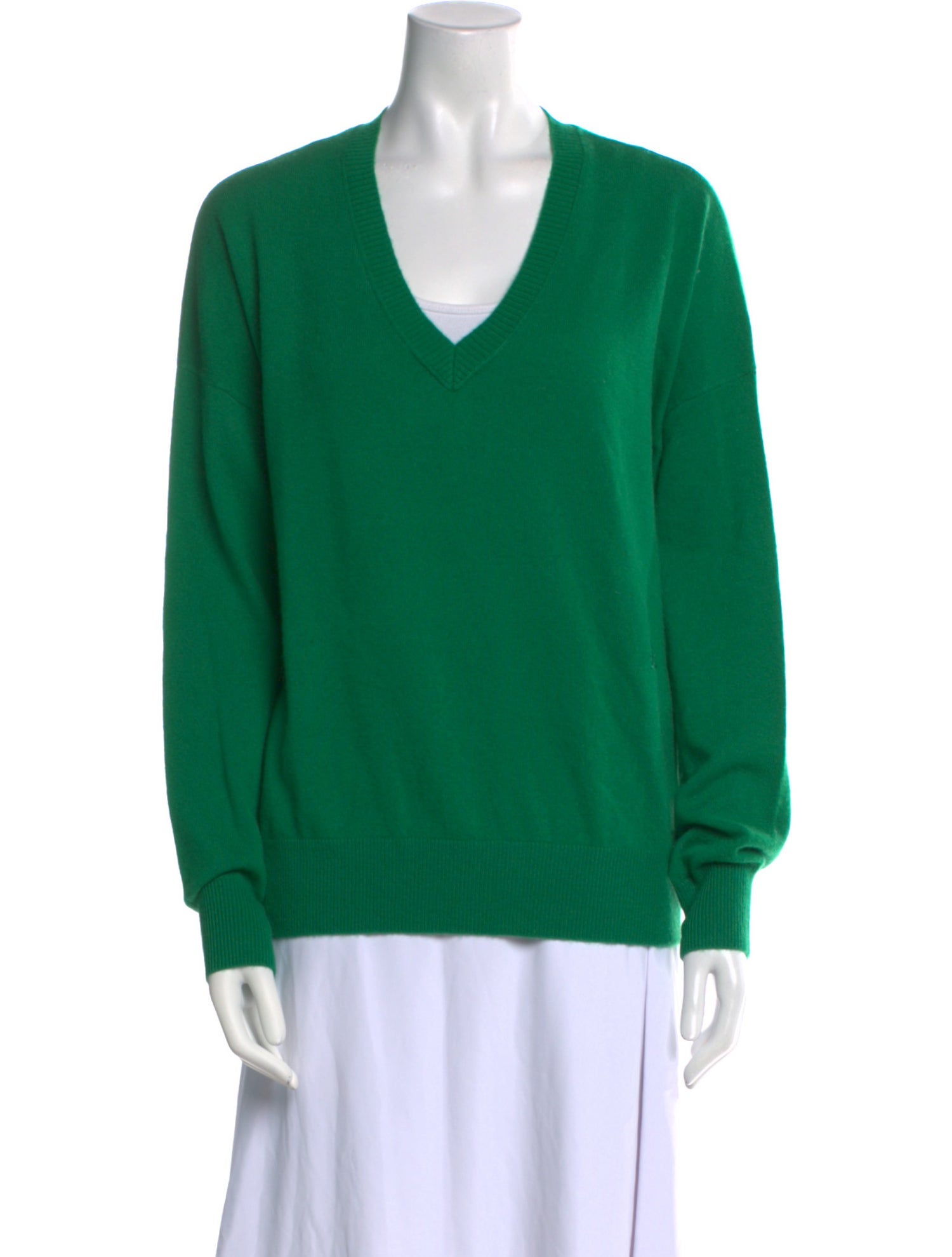 Maje Cashmere V-Neck Sweater