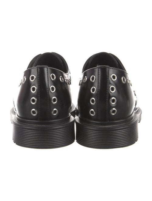 Maje Spike Accents Leather Oxfords