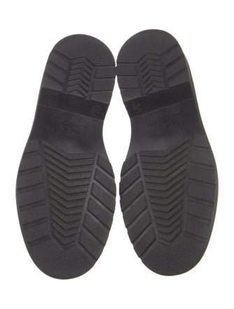 Maje Spike Accents Leather Oxfords