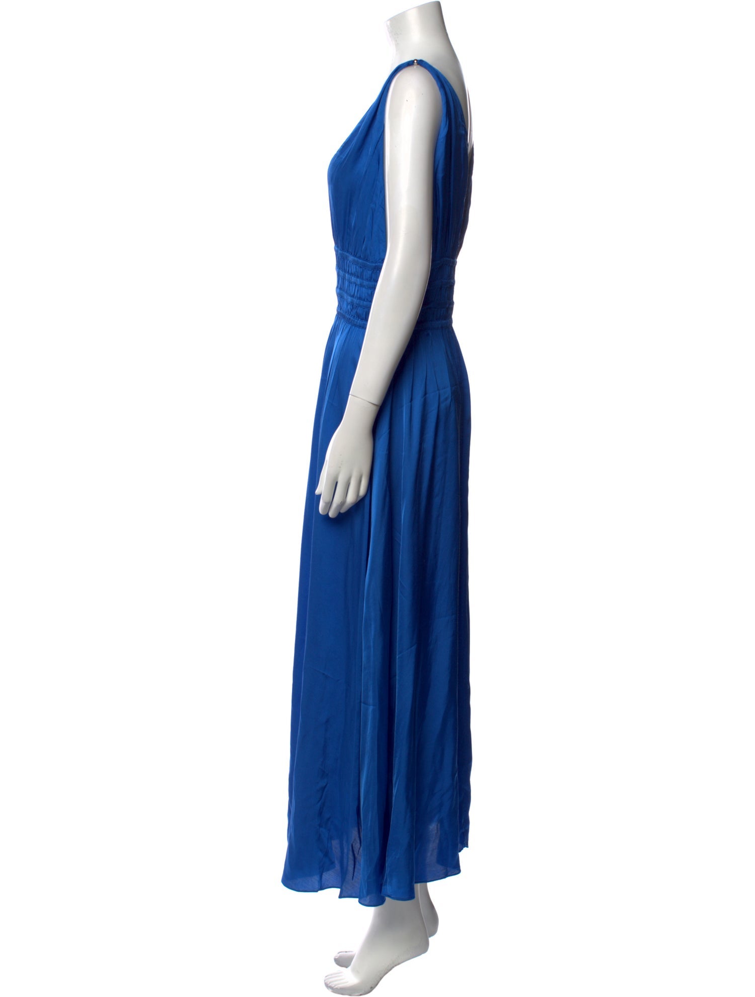 Maje V-Neck Long Dress