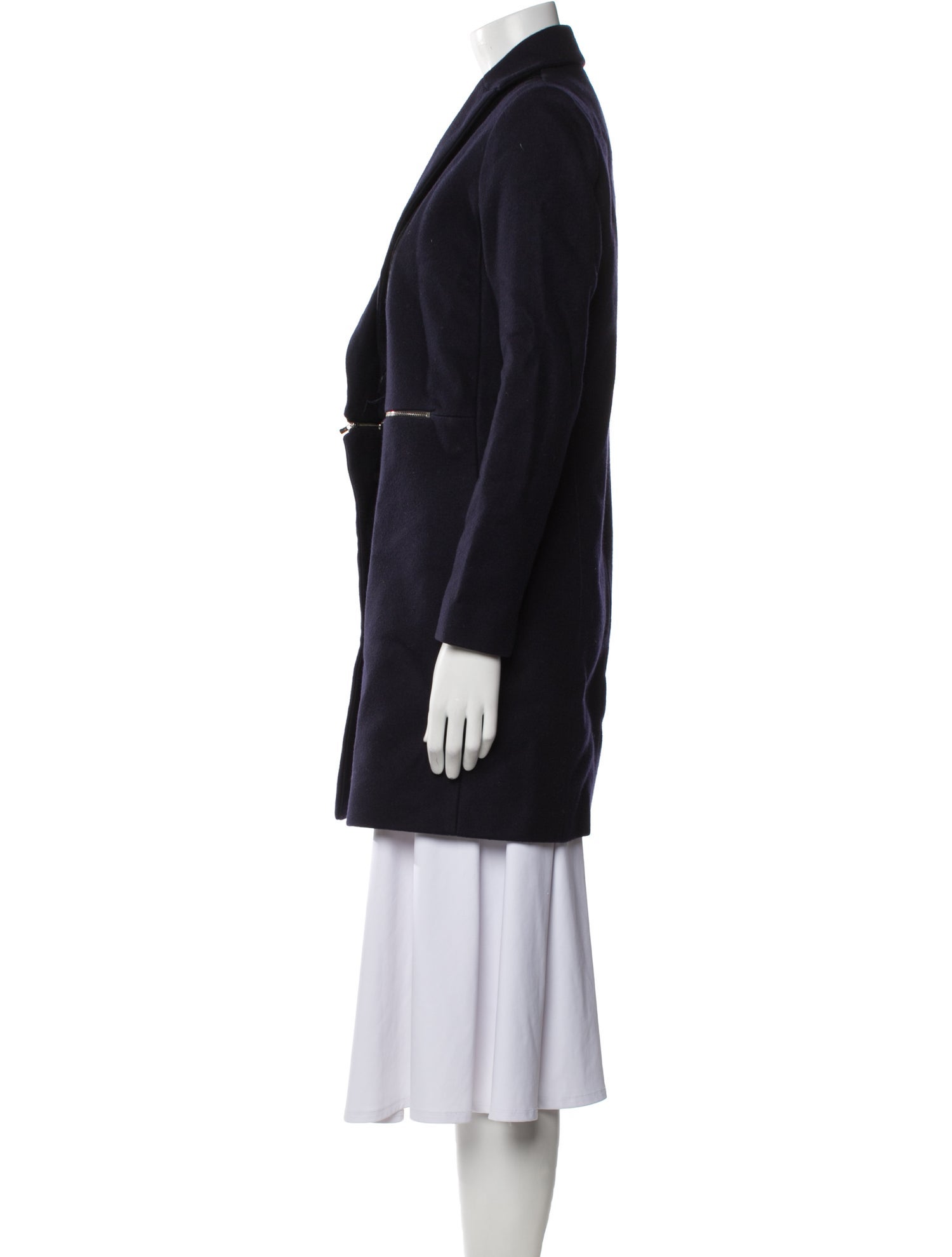 Maje Virgin Wool Coat