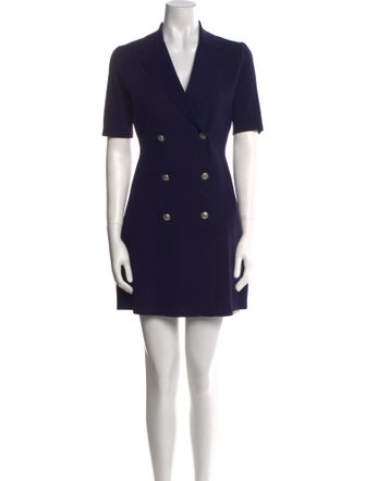 Maje V-Neck Mini Dress