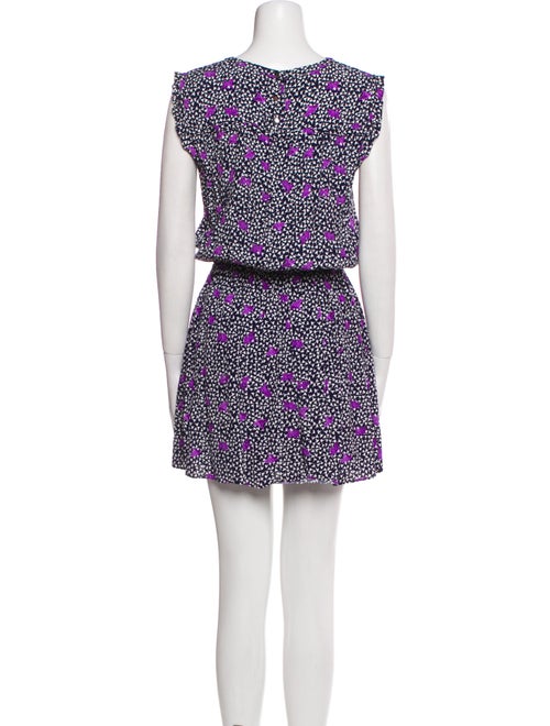 Maje Printed Mini Dress