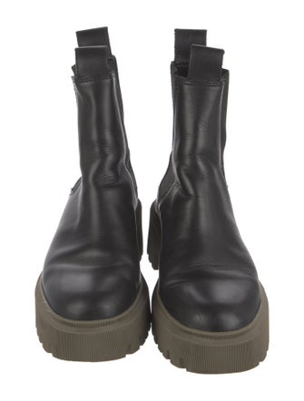 Maje Leather Chelsea Boots