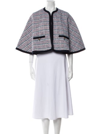 Maje Tweed Pattern Jacket