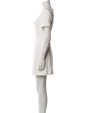 Maje Square Neckline Mini Dress