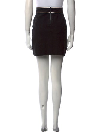 Maje Striped Mini Skirt