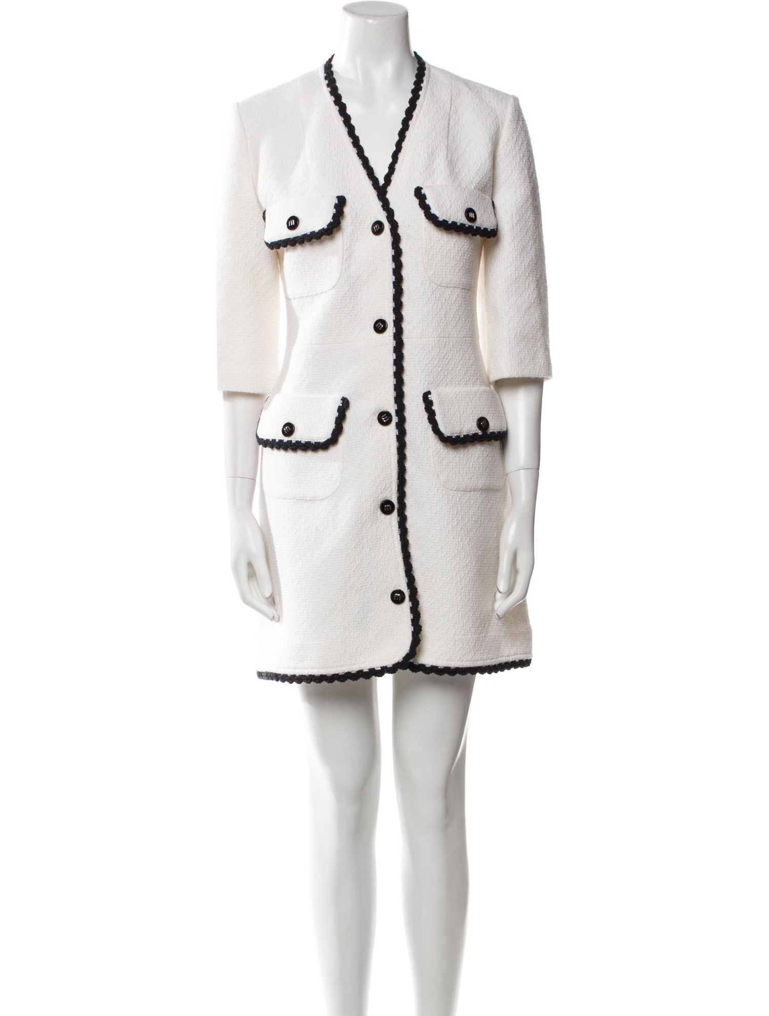 Maje Virgin Wool Mini Dress