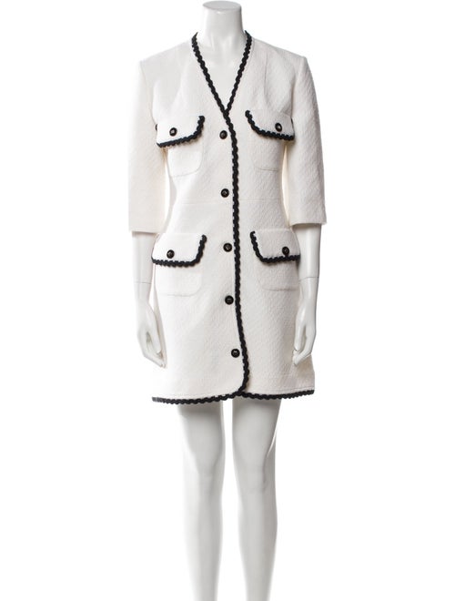 Maje Virgin Wool Mini Dress