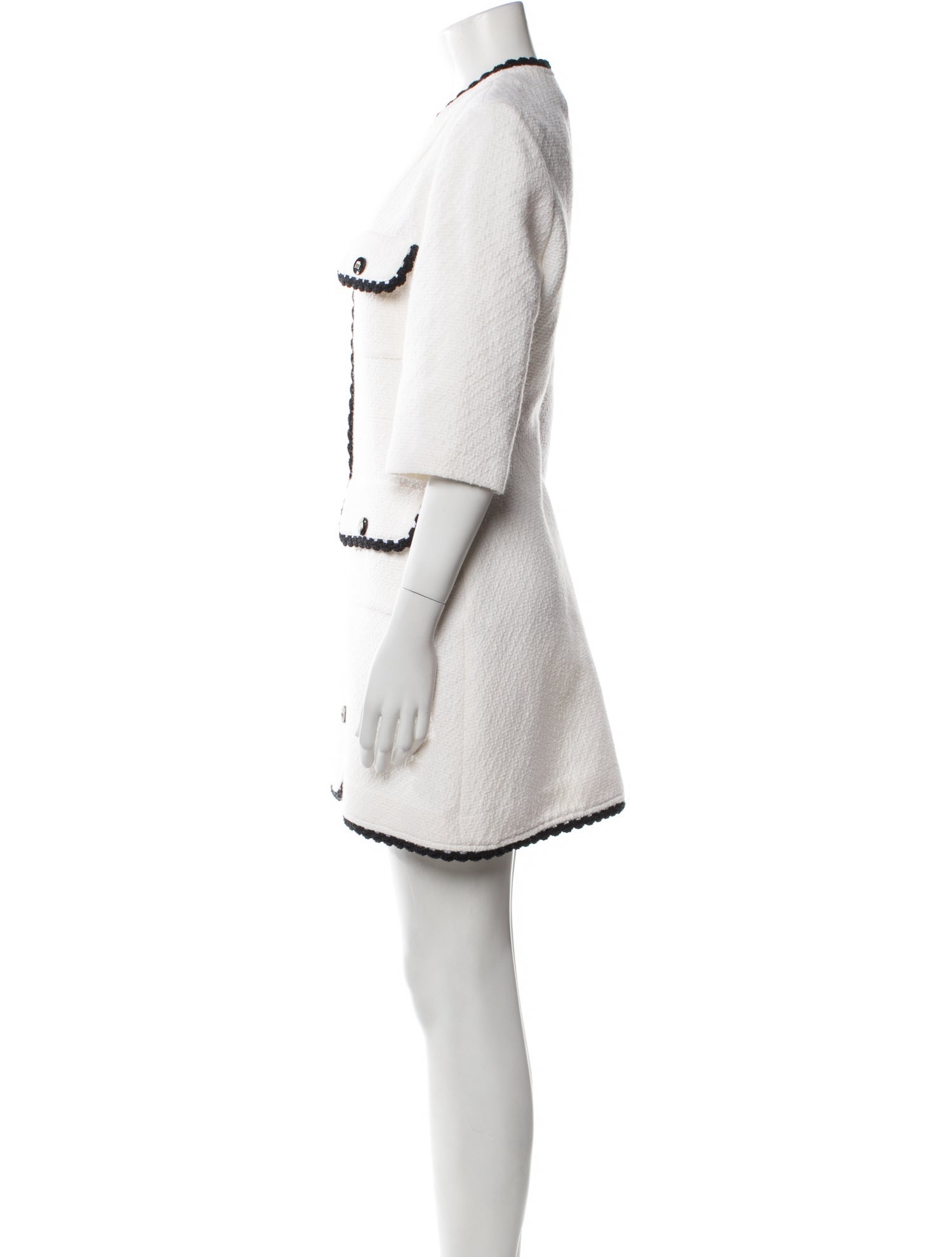 Maje Virgin Wool Mini Dress