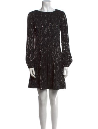 Maje Striped Mini Dress