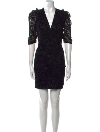 Maje Jacquard Mini Dress