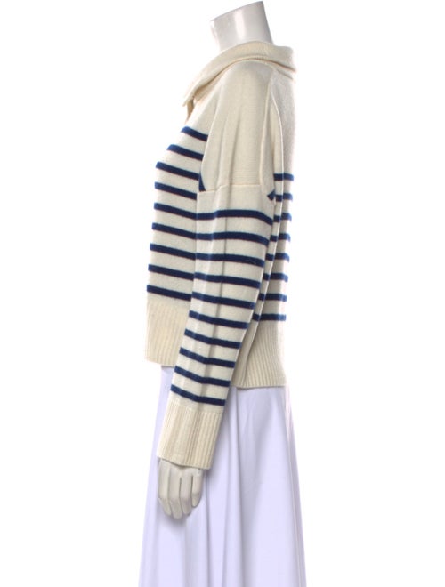Maje Cashmere Striped Sweater