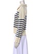 Maje Cashmere Striped Sweater