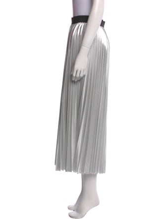 Maje Striped Midi Length Skirt