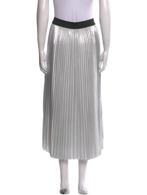 Maje Striped Midi Length Skirt