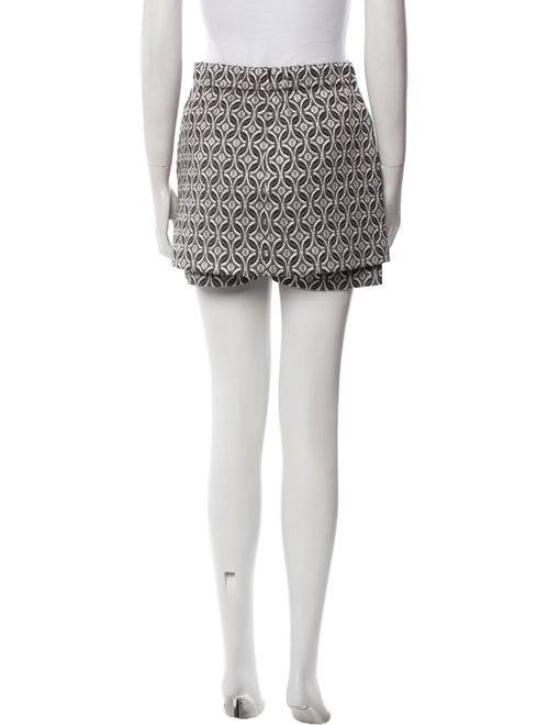 Maje Printed Mini Shorts