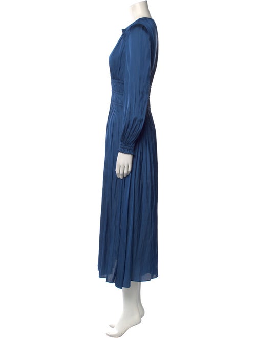 Maje V-Neck Long Dress