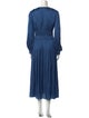 Maje V-Neck Long Dress