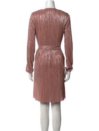 Maje V-Neck Knee-Length Dress