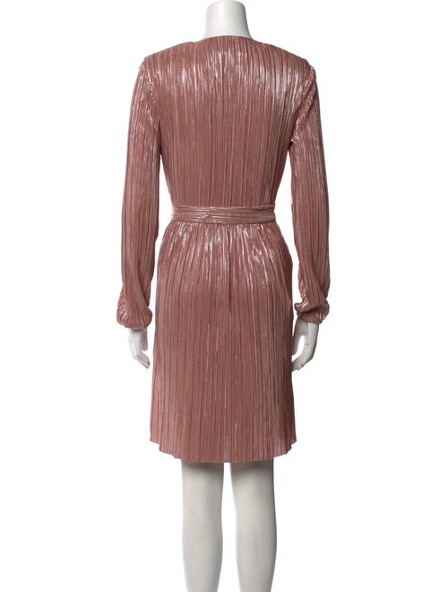 Maje V-Neck Knee-Length Dress